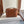 VANITY 18 IN SADDLE BROWN SMOOTH CALFSKIN GOLD HARDWARE