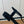 Mindil Sandal Black Seude