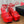 SANDALI ALAIA BANQUET CON ZEPPA IN PELLE DI AGNELLO ROSSO CILIEGIA CON CUORE ROSSO