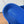 Sandalo HM Kazimir in pelle di vitello scamosciata blu cobalto 294032