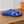 Sandalo HM Kazimir in pelle di vitello scamosciata blu cobalto 294032