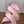HM Kazimir Sandal Pink Suede Calfskin 293989