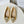 Manolo Diamond Buckle Pumps Gold Mirror Leather 451182