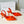 Manolo Slingback 7cm Orange Suede Leather Bottom 451201