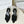 Manolo Slingback 7cm Black Suede Leather Bottom 451205