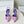 Manolo Slingback 7cm Purple Suede Leather Bottom 451206