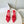 Manolo Mules Latest Checkerboard Red Fabric Leather 528007