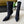 SL OXALIS BOOTIES IN BLACK MESH