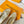 LV Shake Flat Ballerina Yellow Cowhide