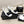 CC 26s Bow Mary Jane Chunky Heel 6cm White Glossy Leather 787147