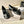 Jimmy Choo Skye Corsage Ballerines agneau noir 669845