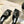 Jimmy Choo Skye Corsage Sandals Black Sheepskin 669846