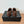 CC Ballet Flats Dark Brown With Camellia Dark Brown Suede