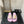 mule sandal 30 pink quilted waxed leather