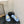 mule sandal 30 cloud blue quilted waxed leather