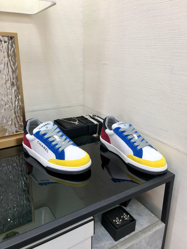 CC Sneaker Metis Casual Blu Giallo Mix Nero Rosso Sude