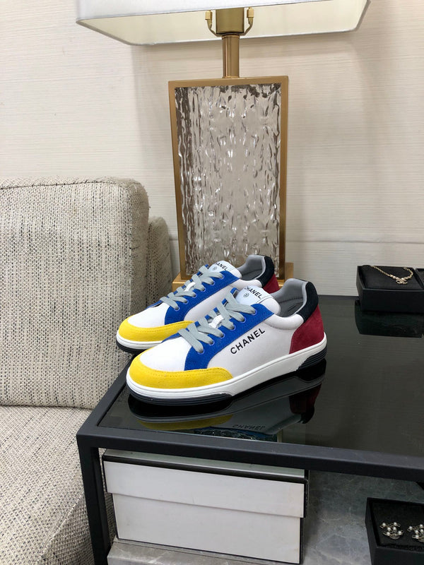 CC Sneaker Metis Casual Blu Giallo Mix Nero Rosso Sude