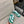 CC Sneaker In Green Mix White Suede