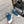 CC High Top Sneaker Cerulean Wool