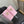 CC 26s Platform Slide Light Pink Raffia Sheepskin 688699