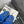 CC 26s Shearling Slide Flat Mules Blue Black Wool 128095