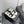 CC 26s Shearling Square Toe Sandals White Black Wool 128093