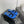 CC 26s Shearling Square Toe Sandals Blue Black Wool 128086