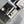 CC Top Handle Long Vanity Case 19.5cm Black White Lambskin