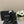ROUND-TOE SHORT BOOTS BLACK SHEEPSKIN
