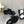 CC 26s Camellia Lug Sole Loafers Black Cotton Suede 673052