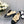 CC 26s Camellia Lug Sole Loafers Black Beige Cotton Suede 673051