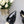 CAMELLIA CAP JANE SANDALS IN BLACK LAMBSKI