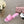 CC 25C Mid Heel Mule Pink Fabric Material 212962