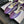 Double Strap Chunky Heel Mary Jane Shoes Violet Purple