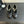 Double Strap Chunky Heel Mary Jane Shoes Black/White Caro