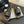 Double C Wood Grain Platform Slippers Black Wool