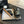 Double C Wood Grain Platform Slippers Black Sheepskin