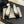 ballet flat moss green suede  and black canvas
