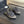 SANDALI BASSI BIG BOW IN SETA NERA CON PAILLETTES GLITTER