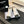 Stivaletti CC 50mm Bianco Nero Pelle di Agnello Trapuntata