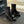 SHORT BOOTS IN BLACK VELVET AND LAMBSKIN