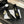 SANDALI CON TACCO ALTO 85 MM IN CAMOSCIO NERO E RETE