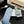 CC 25B Sandali bassi con tacco a spillo in denim azzurro con catena 373813