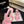 CC 26C Sandales Double C en peau de mouton rose