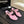 CC 26C Sandales Double C en peau de mouton rose