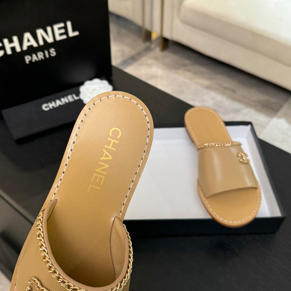 CC 26C Double C Chaîne Croisée Agneau Beige