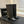 CC 26s Chunky Heel Trouser Boots Black Sheepskin 673036
