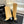 CC 26s Chunky Heel Trouser Boots Black Beige Sheepskin 673037