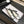 CC 26s Square Head Flat Half Slipper White Sequin Leather 847250