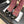 CC 26s Combat Boots Quilted Burgundy Suede Black Patent Calfskin 957757